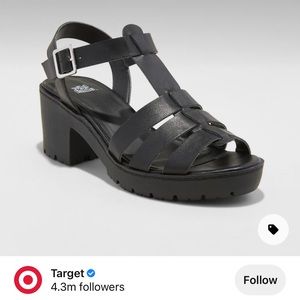 Cierra Fisherman Pumps- Wild Fable black